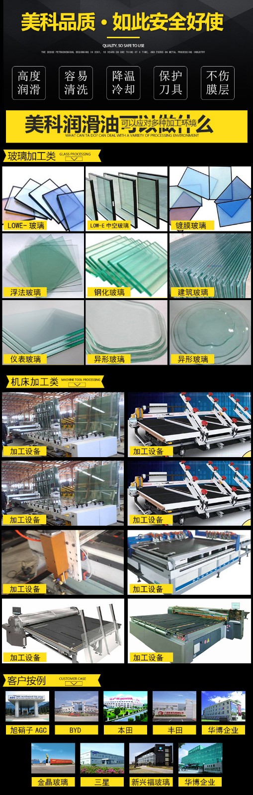 美科玻璃切割油應(yīng)用范圍 美科玻璃切割油應(yīng)用范圍